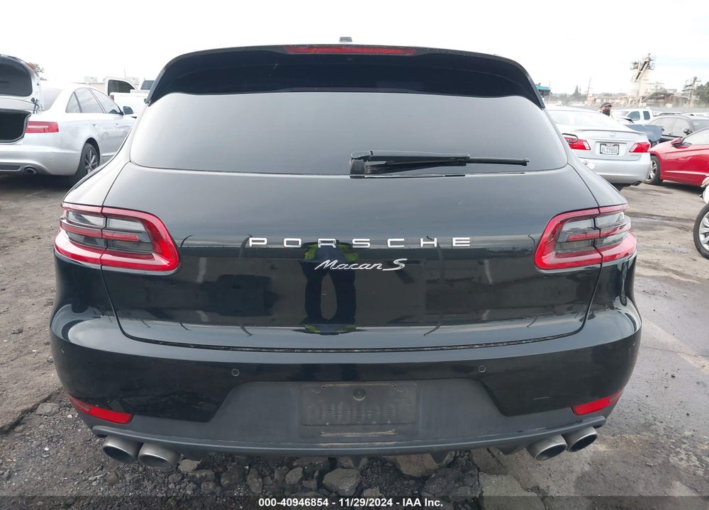 2016 PORSCHE MACAN S VIN: WP1AB2A57GLB42809