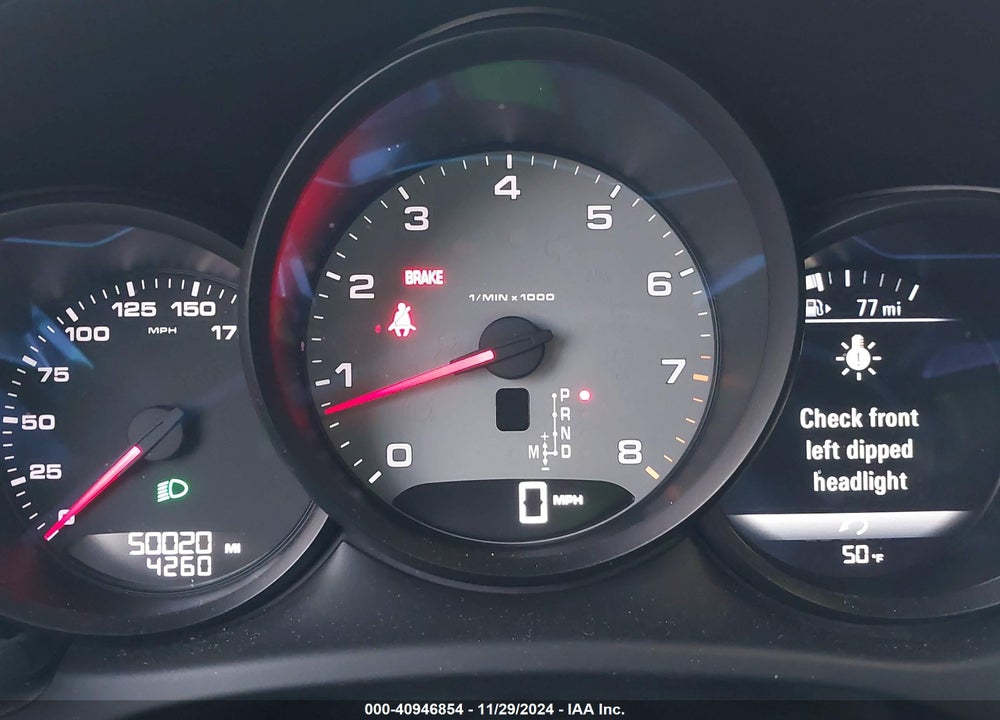 2016 PORSCHE MACAN S VIN: WP1AB2A57GLB42809