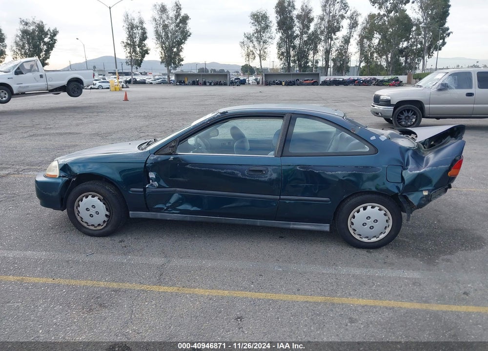 1997 HONDA CIVIC DX VIN: 1HGEJ6120VL029995