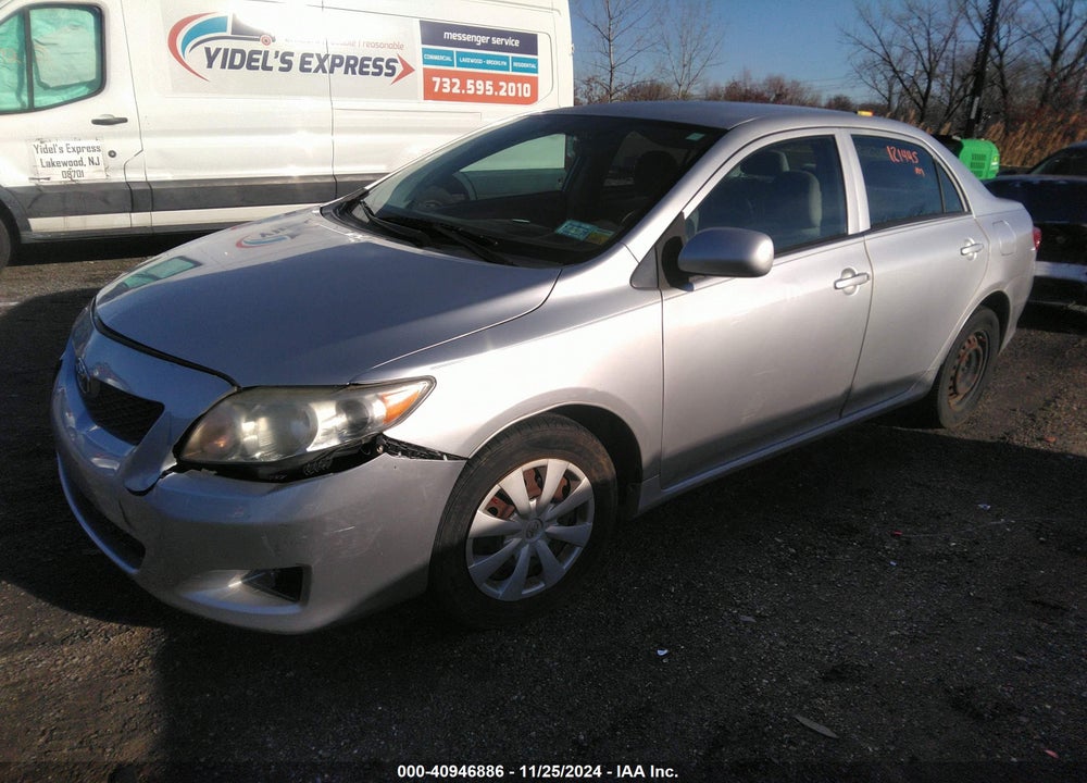 2009 TOYOTA COROLLA LE VIN: 2T1BU40E99C017270