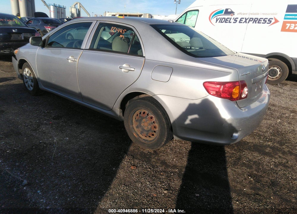 2009 TOYOTA COROLLA LE VIN: 2T1BU40E99C017270