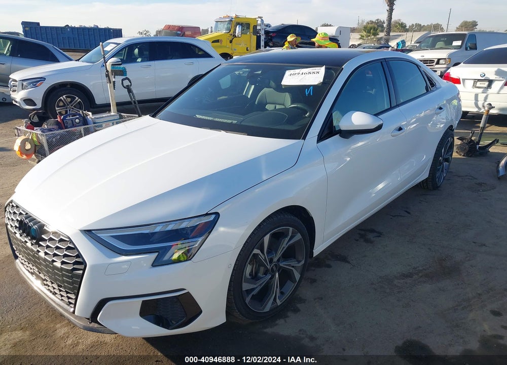 2022 AUDI A3 PREMIUM PLUS 40 TFSI FRONT-WHEEL DRIVE S TRONIC VIN: WAUBUDGY3NA064919