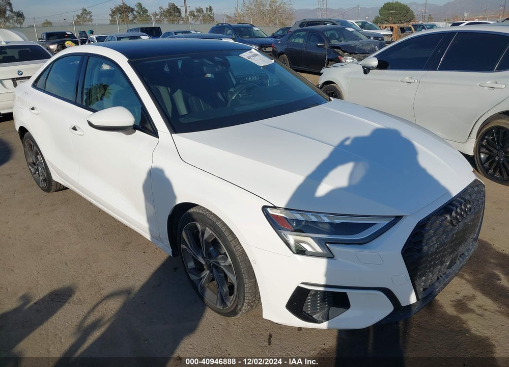 2022 AUDI A3 PREMIUM PLUS 40 TFSI FRONT-WHEEL DRIVE S TRONIC VIN: WAUBUDGY3NA064919