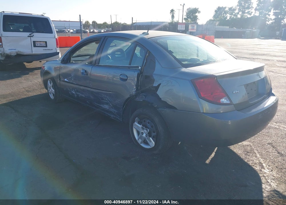 2007 SATURN ION 2 VIN: 1G8AJ55F17Z110292