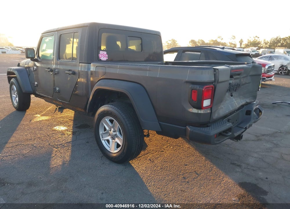 2020 JEEP GLADIATOR SPORT S 4X4 VIN: 1C6HJTAG4LL208194