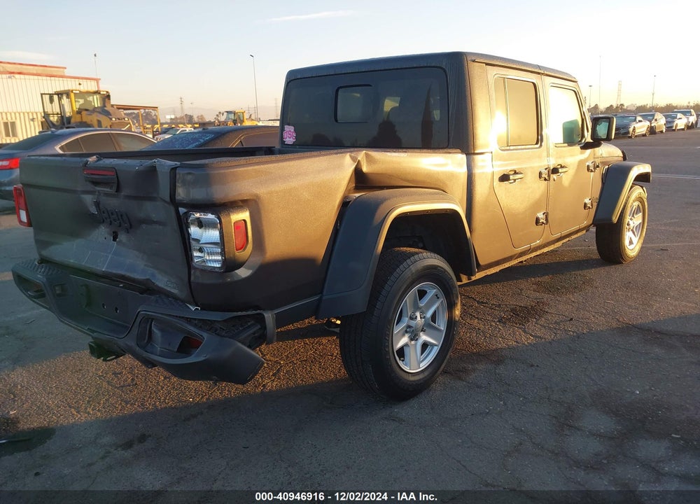 2020 JEEP GLADIATOR SPORT S 4X4 VIN: 1C6HJTAG4LL208194