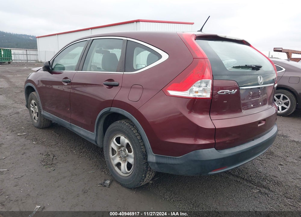 2013 HONDA CR-V LX VIN: 5J6RM4H38DL064559