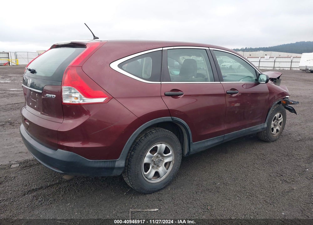 2013 HONDA CR-V LX VIN: 5J6RM4H38DL064559
