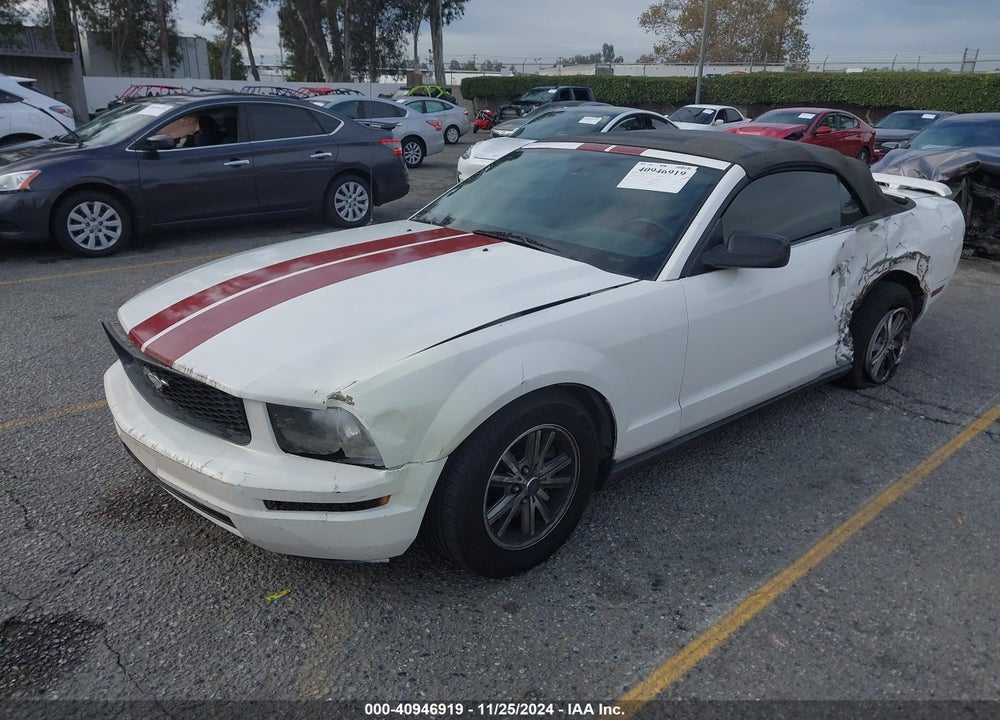 2005 FORD MUSTANG VIN: 1ZVHT84N655204405