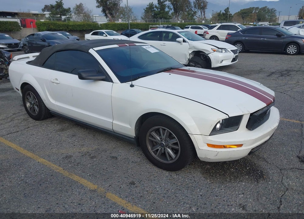 2005 FORD MUSTANG VIN: 1ZVHT84N655204405
