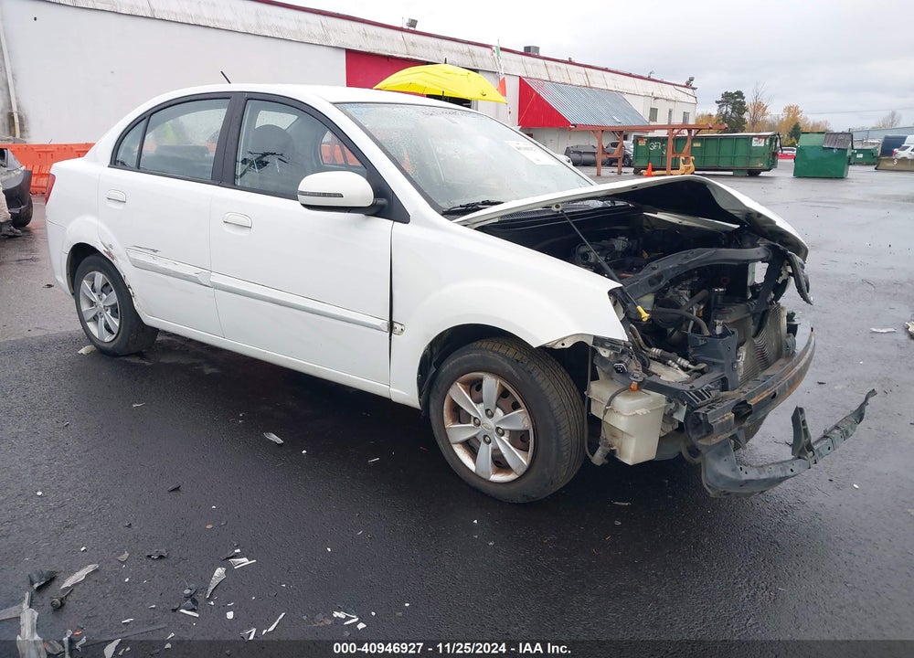 2010 KIA RIO LX VIN: KNADH4A35A6675722