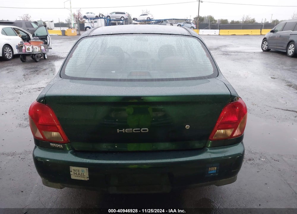 2000 TOYOTA ECHO VIN: JTDBT1232Y0083021