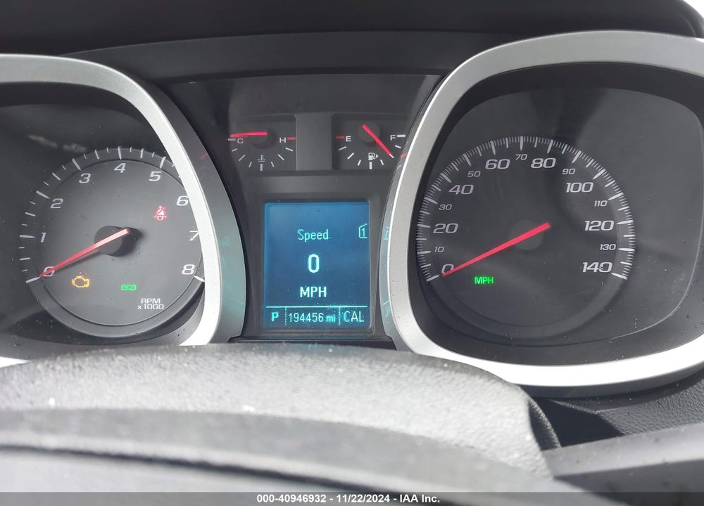 2012 CHEVROLET EQUINOX 1LT VIN: 2GNALDEK9C6210273
