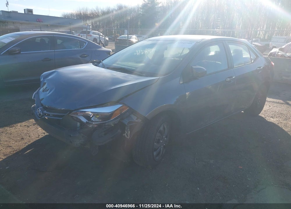 2015 TOYOTA COROLLA LE VIN: 2T1BURHE5FC379397