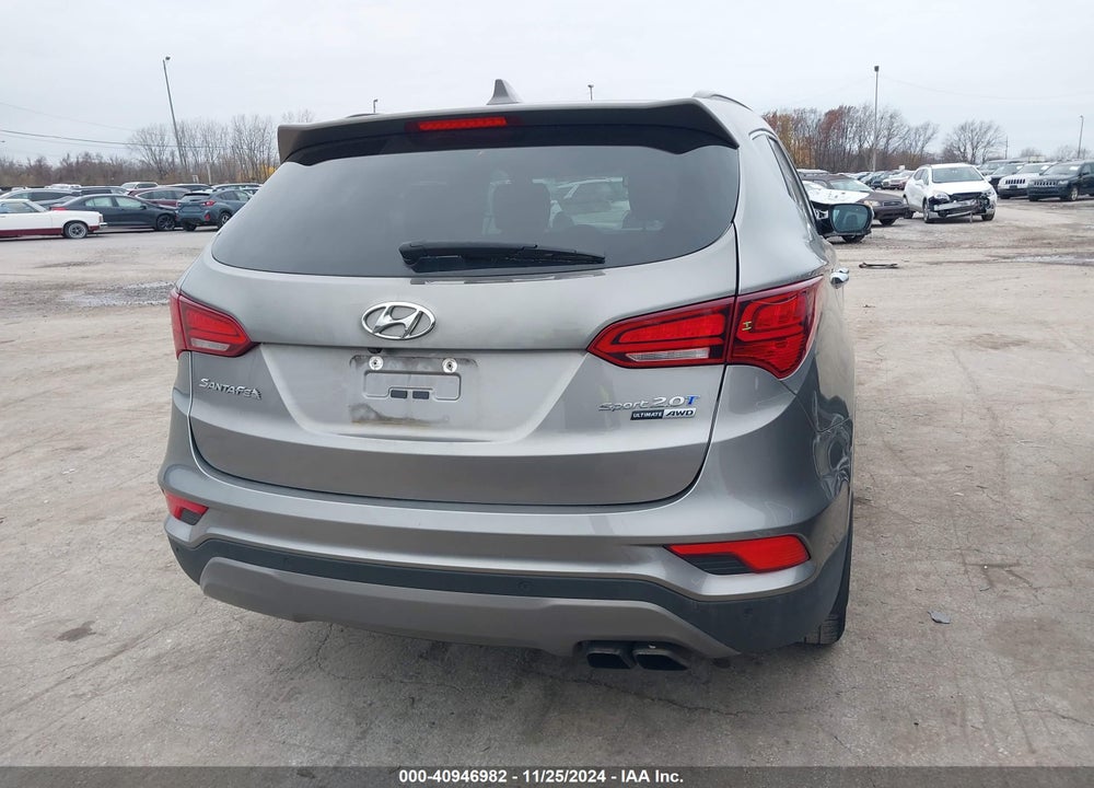 2018 HYUNDAI SANTA FE SPORT 2.0T ULTIMATE VIN: 5XYZWDLA1JG565399