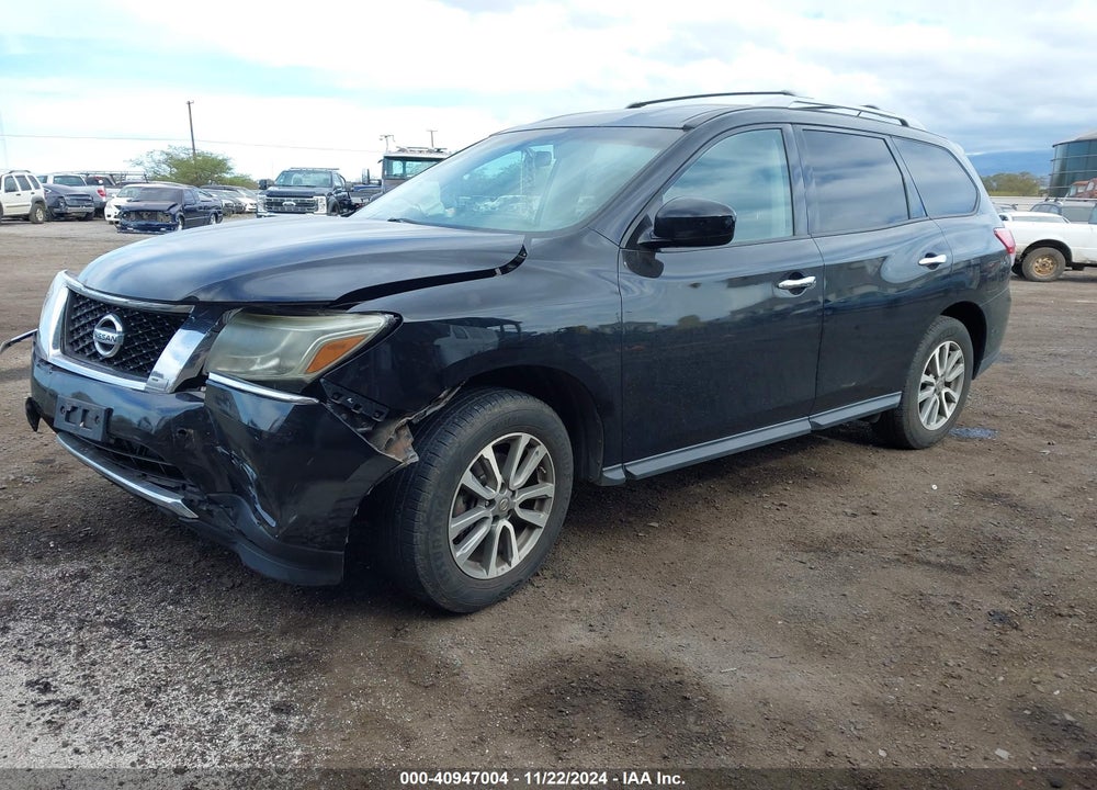 2013 NISSAN PATHFINDER SV VIN: 5N1AR2MN2DC614821