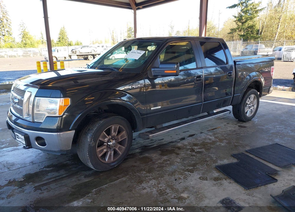 2012 FORD F-150 LARIAT VIN: 1FTFW1ET0CFA14855