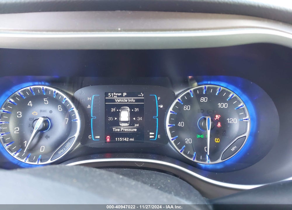 2017 CHRYSLER PACIFICA TOURING VIN: 2C4RC1DG0HR519868