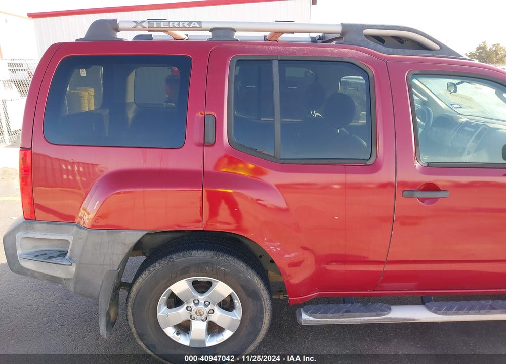 2009 NISSAN XTERRA S VIN: 5N1AN08U29C515876