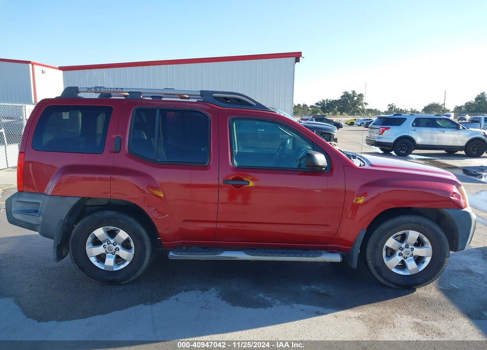 2009 NISSAN XTERRA S VIN: 5N1AN08U29C515876