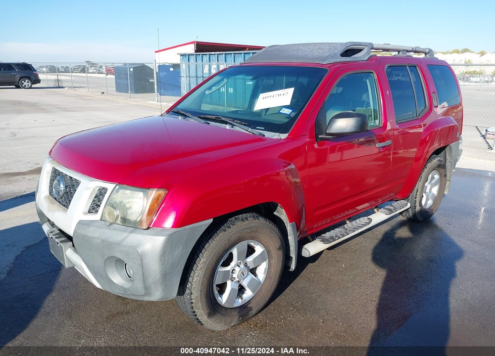 2009 NISSAN XTERRA S VIN: 5N1AN08U29C515876