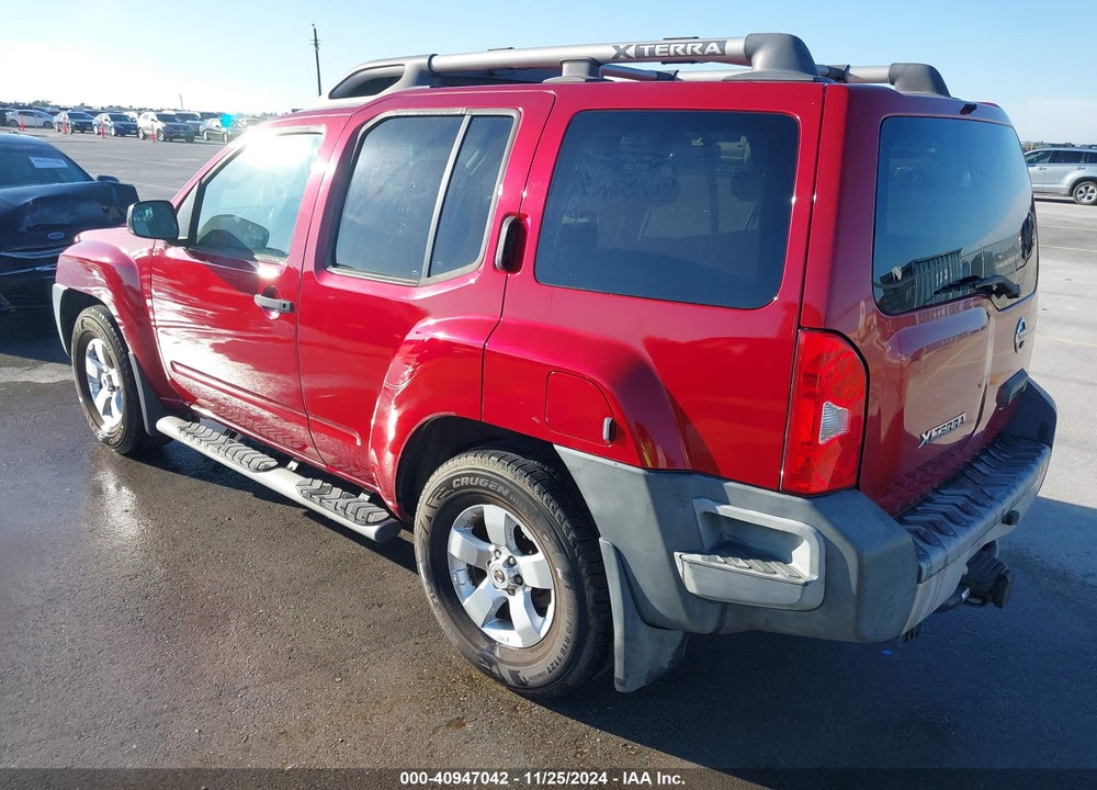 2009 NISSAN XTERRA S VIN: 5N1AN08U29C515876