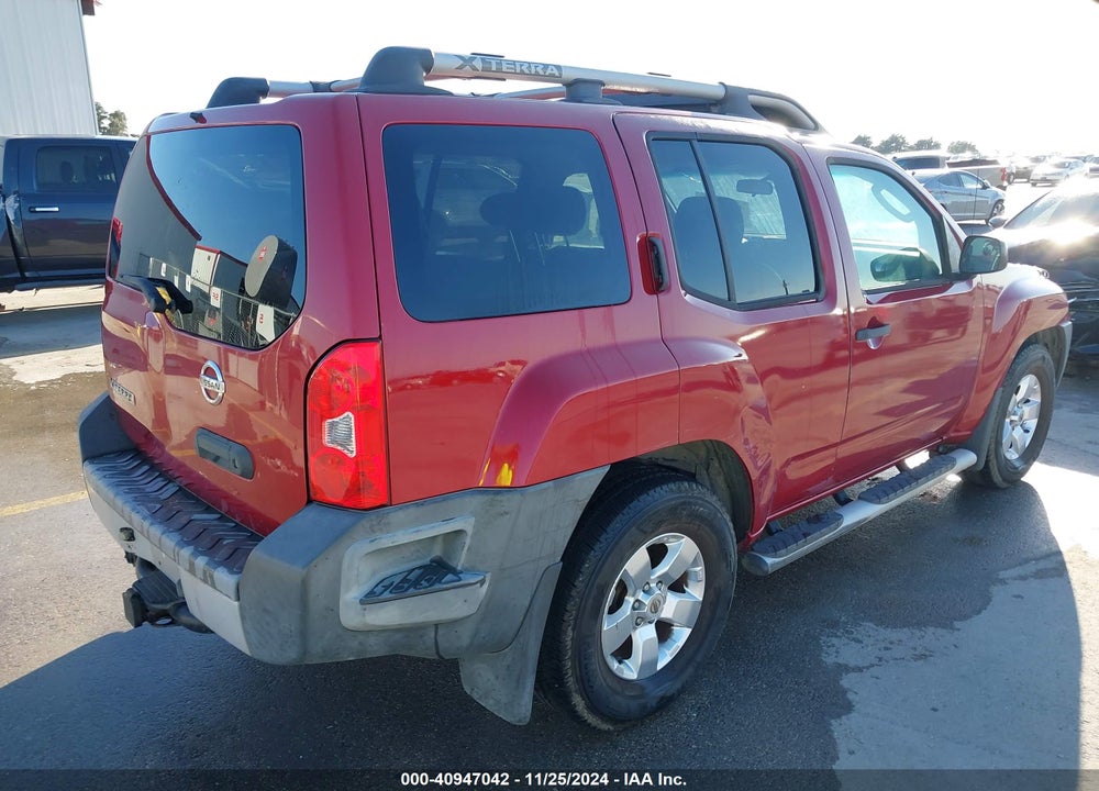 2009 NISSAN XTERRA S VIN: 5N1AN08U29C515876