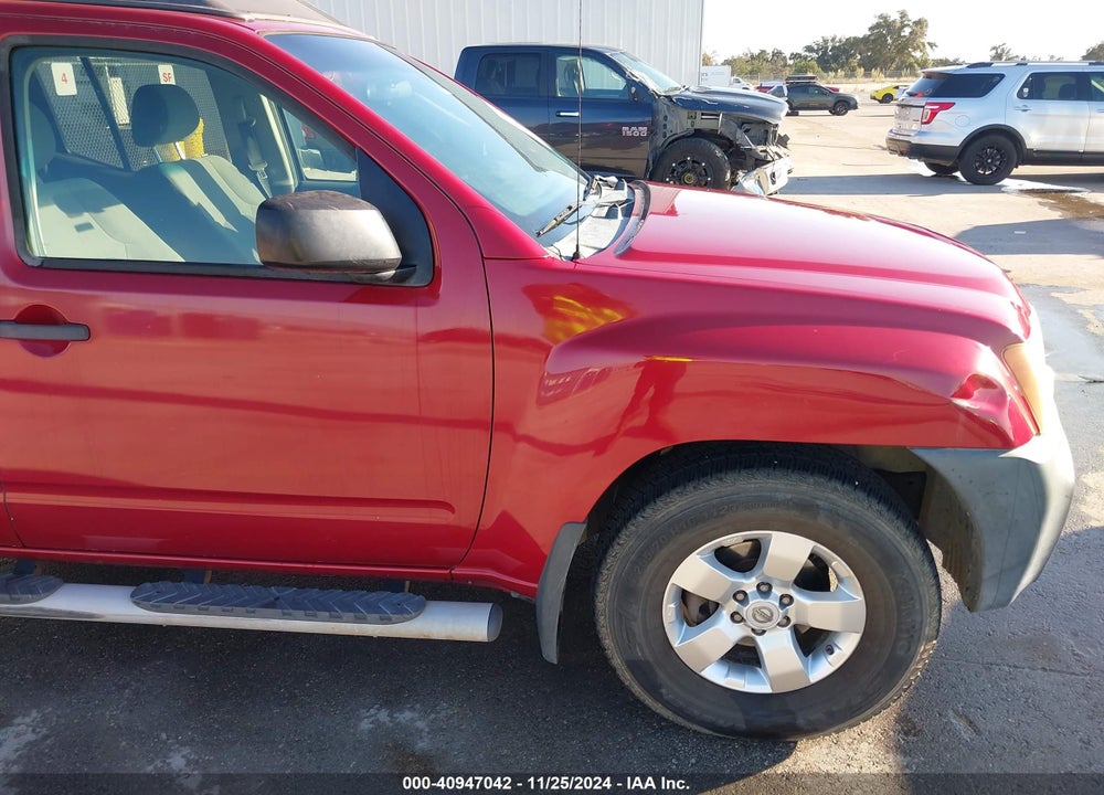2009 NISSAN XTERRA S VIN: 5N1AN08U29C515876