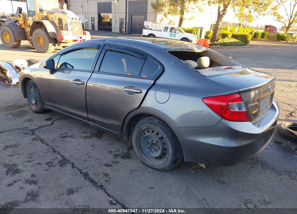 2012 HONDA CIVIC EX VIN: 19XFB2F81CE332036