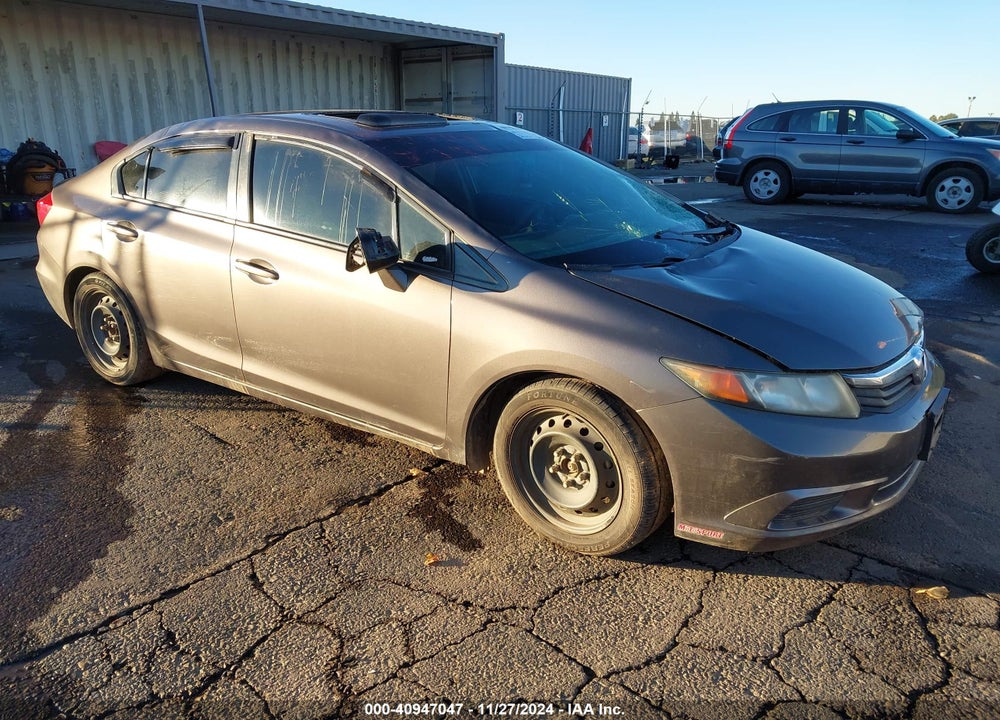 2012 HONDA CIVIC EX VIN: 19XFB2F81CE332036