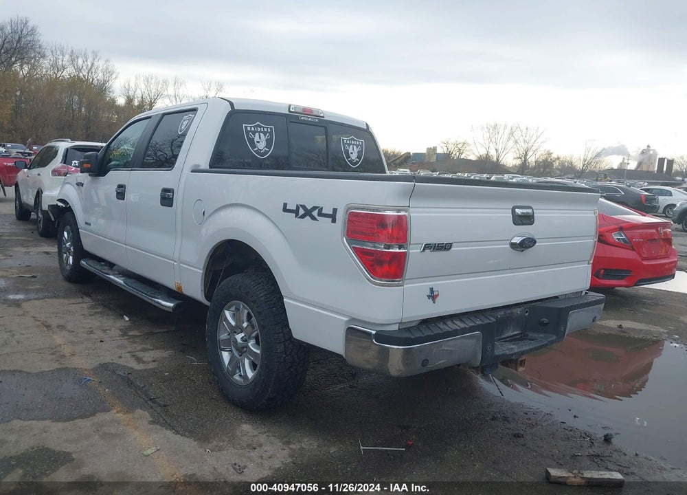 2013 FORD F-150 XLT VIN: 1FTFW1ET3DKE92860