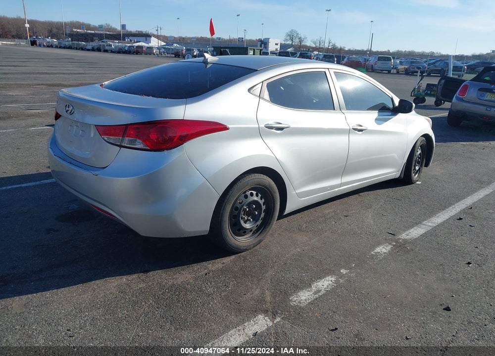 2012 HYUNDAI ELANTRA GLS VIN: 5NPDH4AE0CH147034