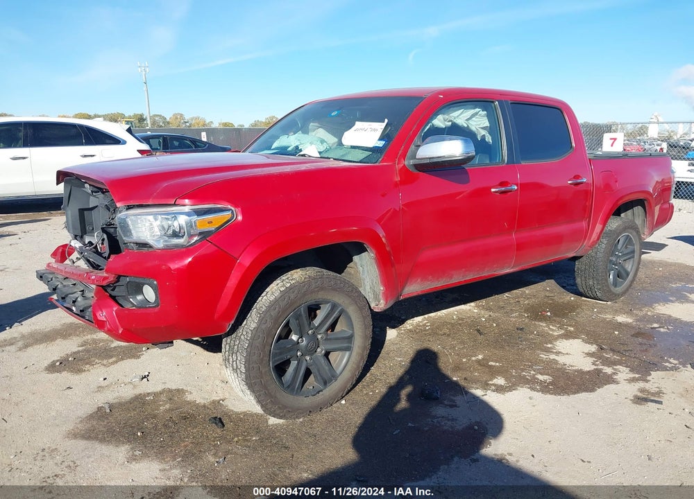 2016 TOYOTA TACOMA LIMITED VIN: 5TFGZ5AN5GX041334
