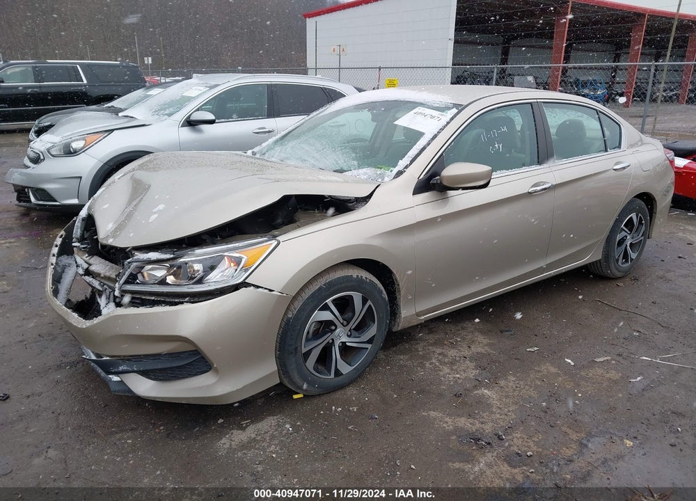 2017 HONDA ACCORD LX VIN: 1HGCR2F31HA287095