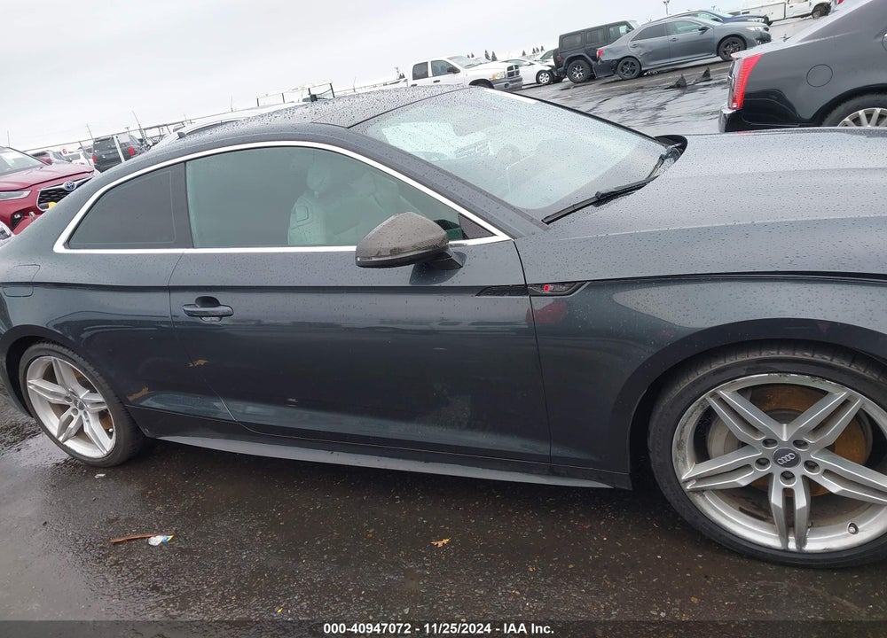2018 AUDI A5 2.0T PREMIUM VIN: WAUTNAF52JA010304
