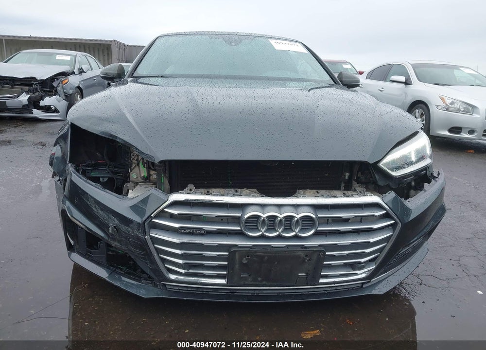 2018 AUDI A5 2.0T PREMIUM VIN: WAUTNAF52JA010304