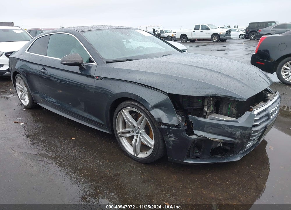 2018 AUDI A5 2.0T PREMIUM VIN: WAUTNAF52JA010304