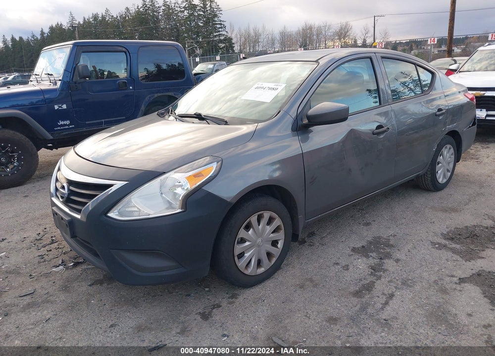 2016 NISSAN VERSA 1.6 S+ VIN: 3N1CN7AP9GL901922