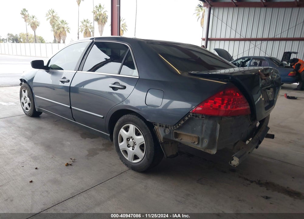2007 HONDA ACCORD 2.4 LX VIN: 1HGCM56437A166737