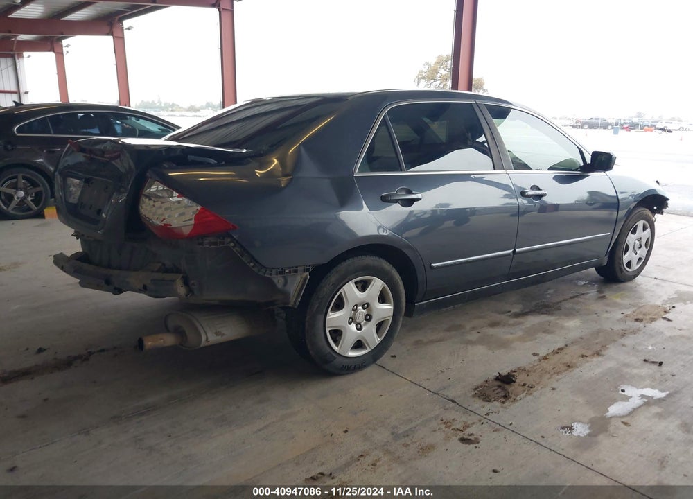2007 HONDA ACCORD 2.4 LX VIN: 1HGCM56437A166737