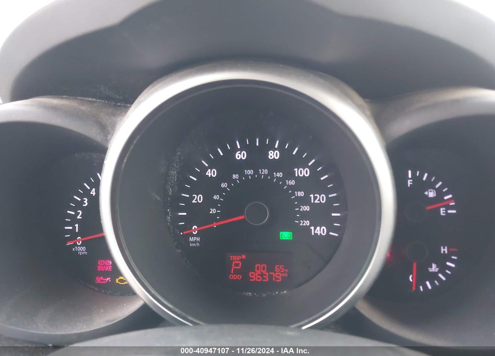 2013 KIA SOUL VIN: KNDJT2A66D7551136