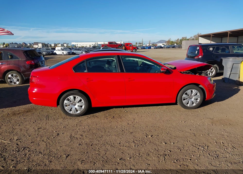 2014 VOLKSWAGEN JETTA 1.8T SE VIN: 3VWD17AJ4EM220855