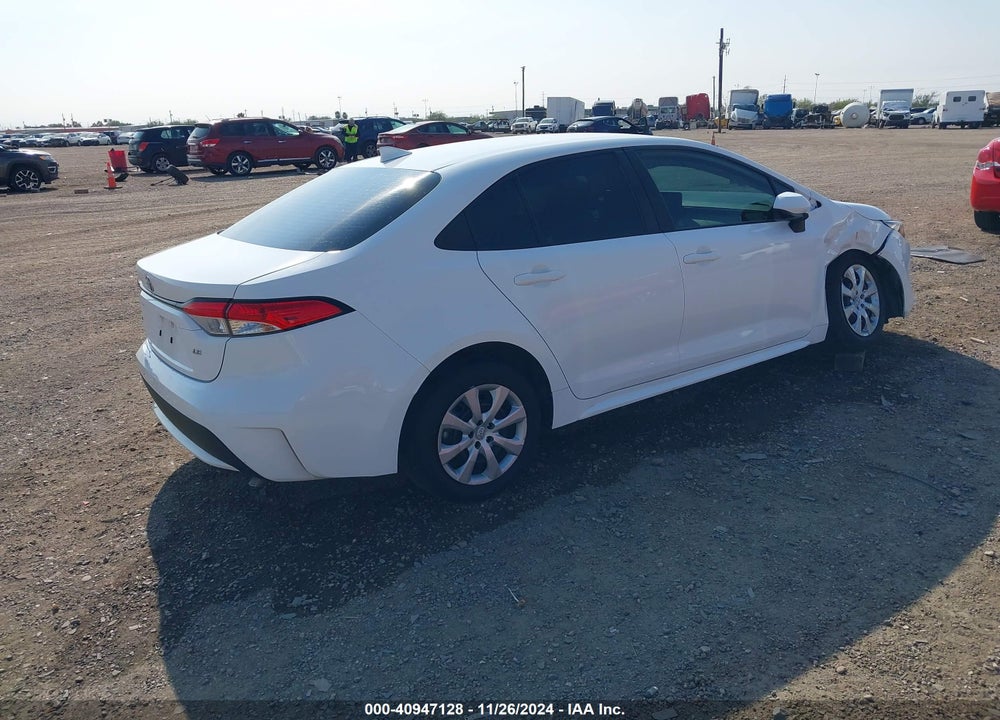 2022 TOYOTA COROLLA LE VIN: 5YFEPMAE4NP317702