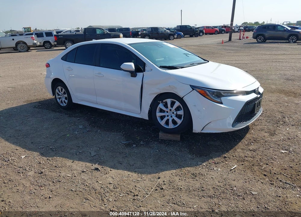 2022 TOYOTA COROLLA LE VIN: 5YFEPMAE4NP317702