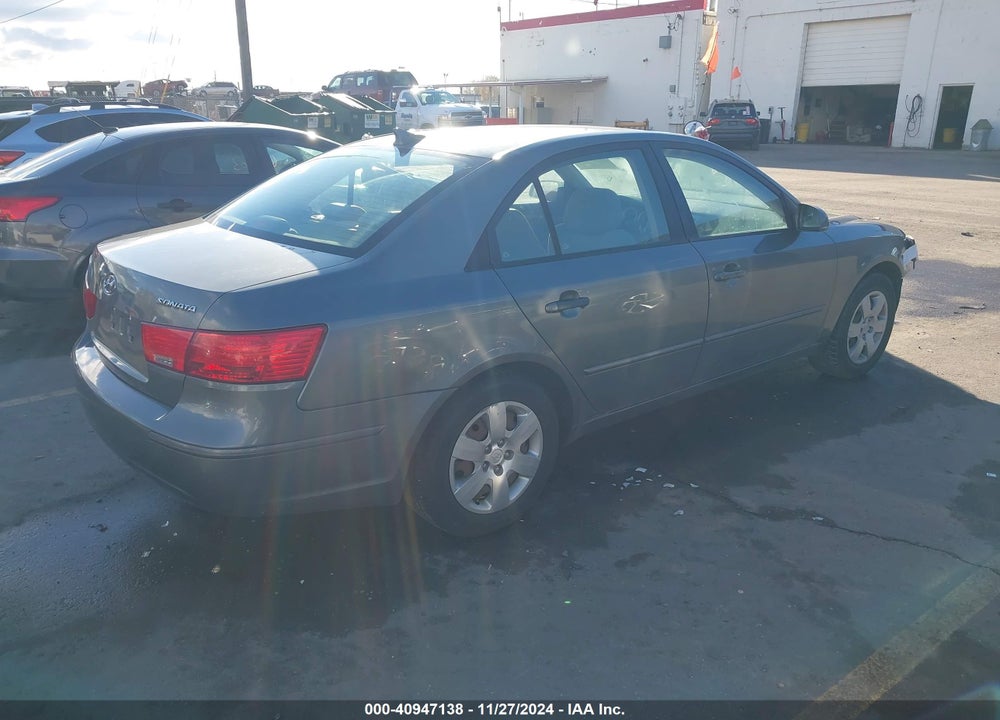 2009 HYUNDAI SONATA GLS VIN: 5NPET46C89H520971