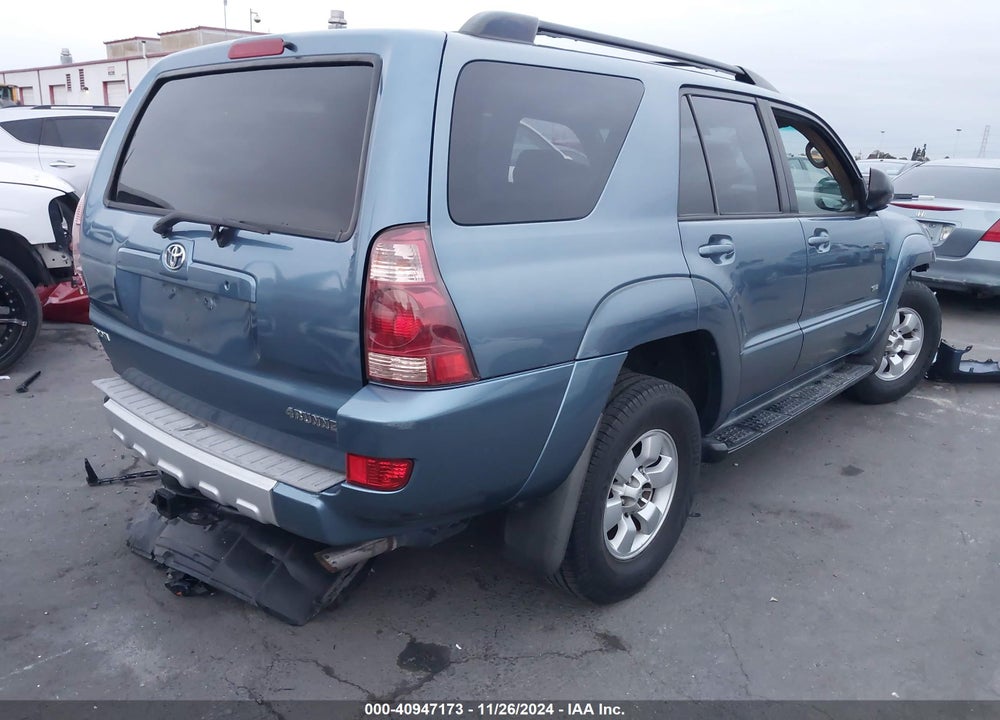2004 TOYOTA 4RUNNER SR5 V8 VIN: JTEZT14R340019169
