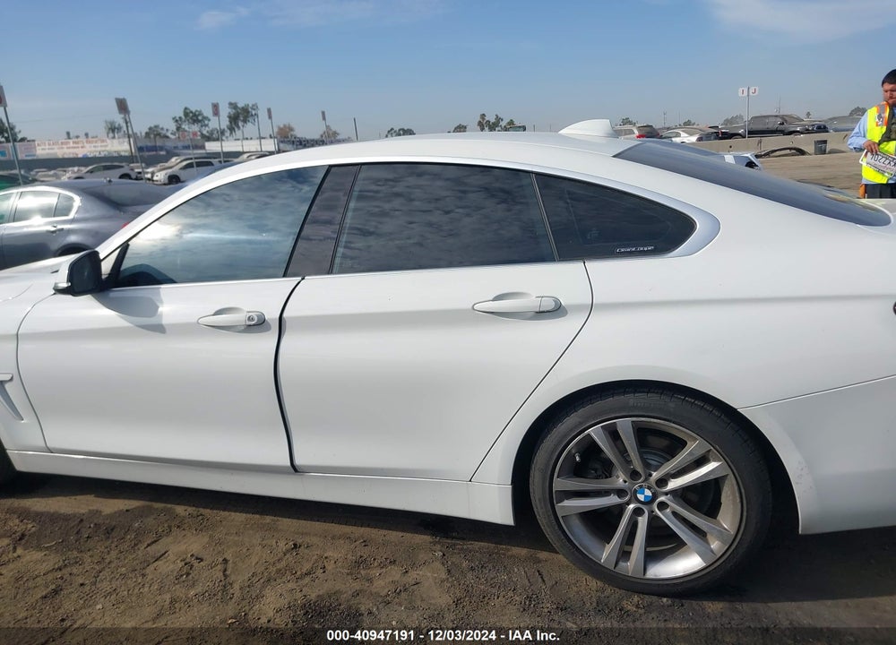 2018 BMW 430I GRAN COUPE VIN: WBA4J1C58JBA29991