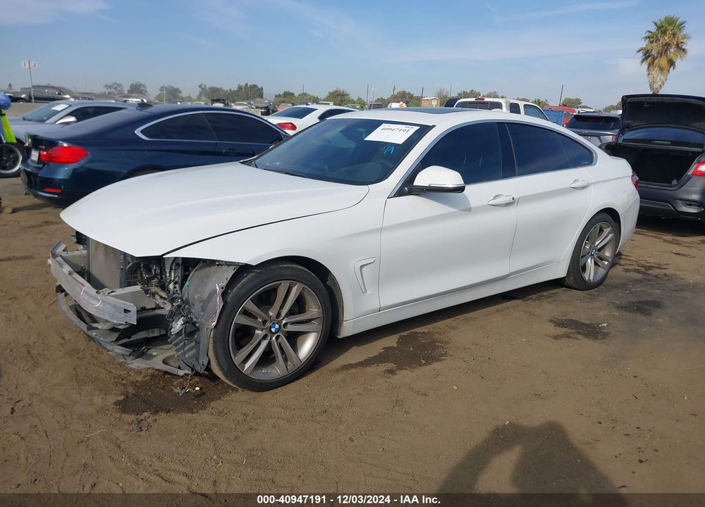 2018 BMW 430I GRAN COUPE VIN: WBA4J1C58JBA29991