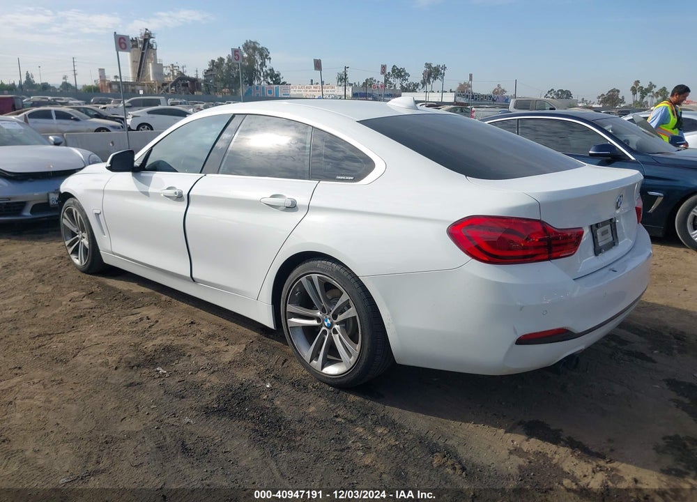 2018 BMW 430I GRAN COUPE VIN: WBA4J1C58JBA29991