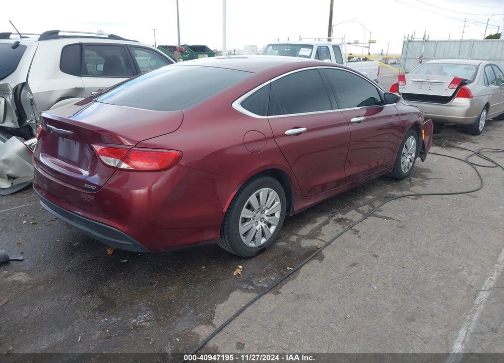 2016 CHRYSLER 200 VIN: 1C3CCCFB2GN100522
